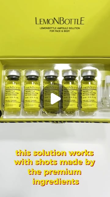 Lemon Bottle: natural fat dissolving, redefined